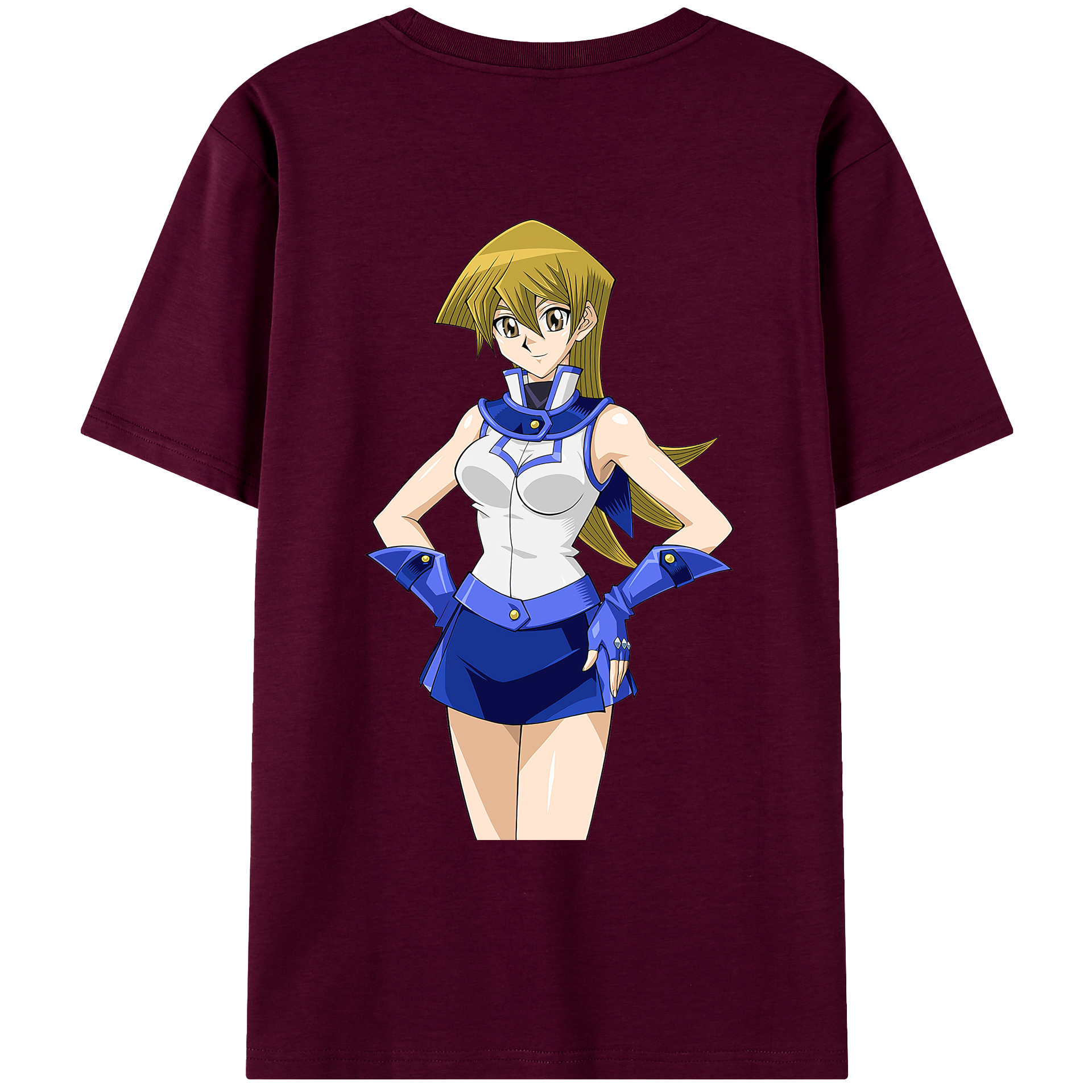 遊☆戯☆王 Yu-Gi-Oh! レディース半袖Tシャツ(バックプリント)